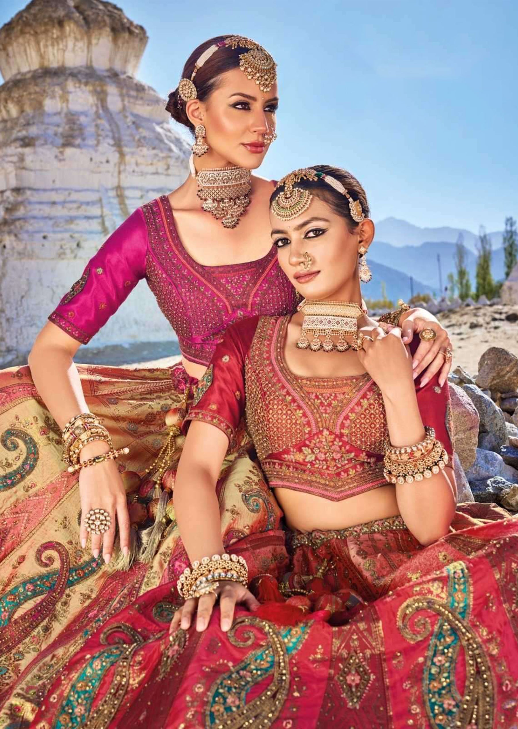 Banarasi Jacquard Silk Lehenga Choli