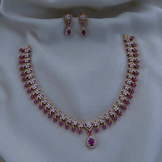Antique Stone Necklace Set - Sakhi Fashions