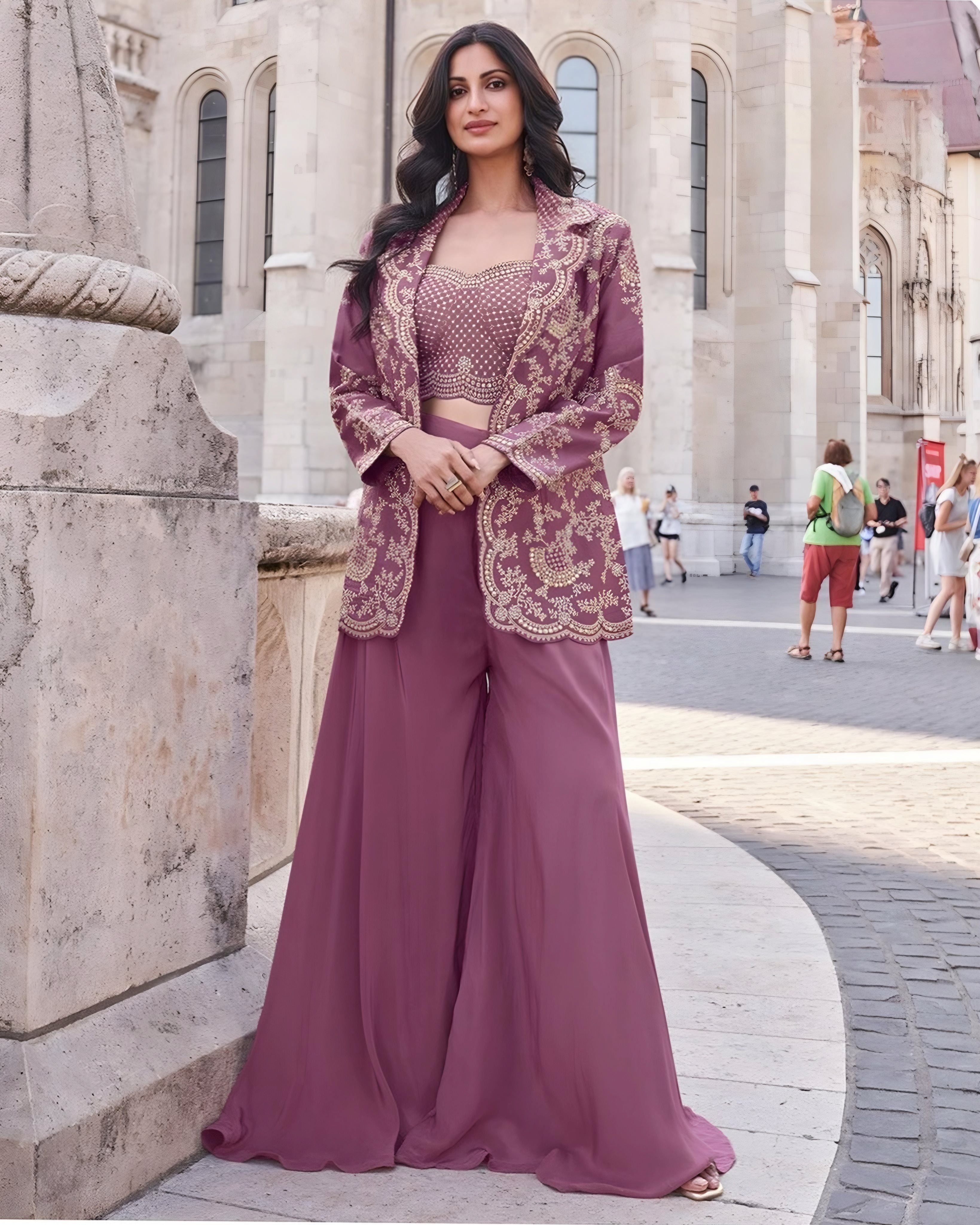 Shop Stylish Indo Western Suits Online in Australia Sakhi Fashions